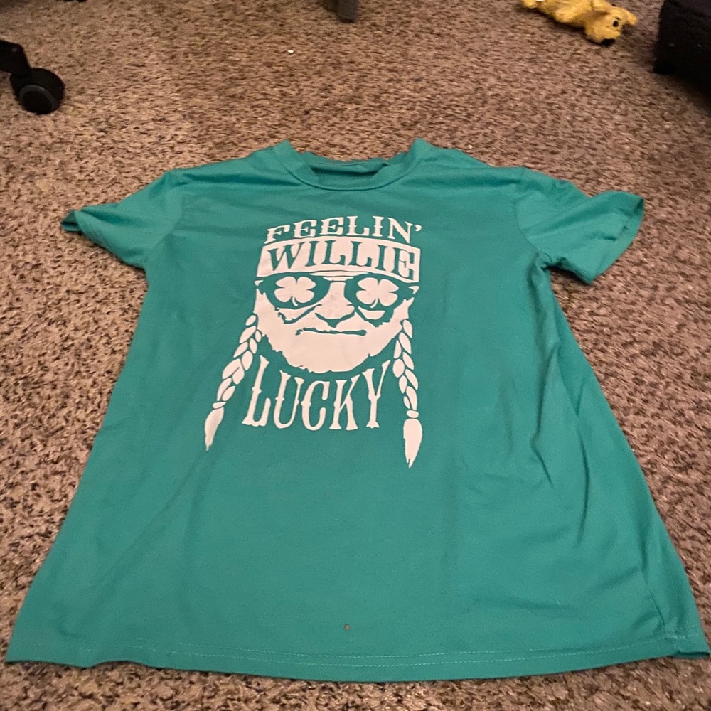VINTAGE Willie Lucky Willie Nelson Tee Medium